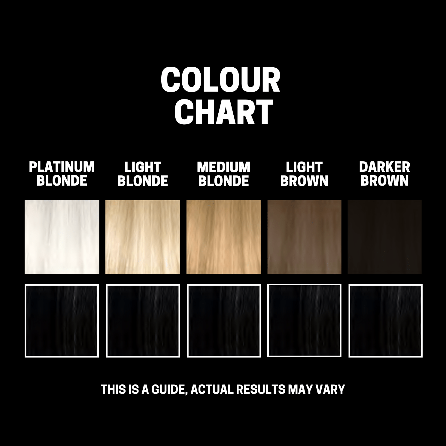 Slick Gorilla Hair Colour Black