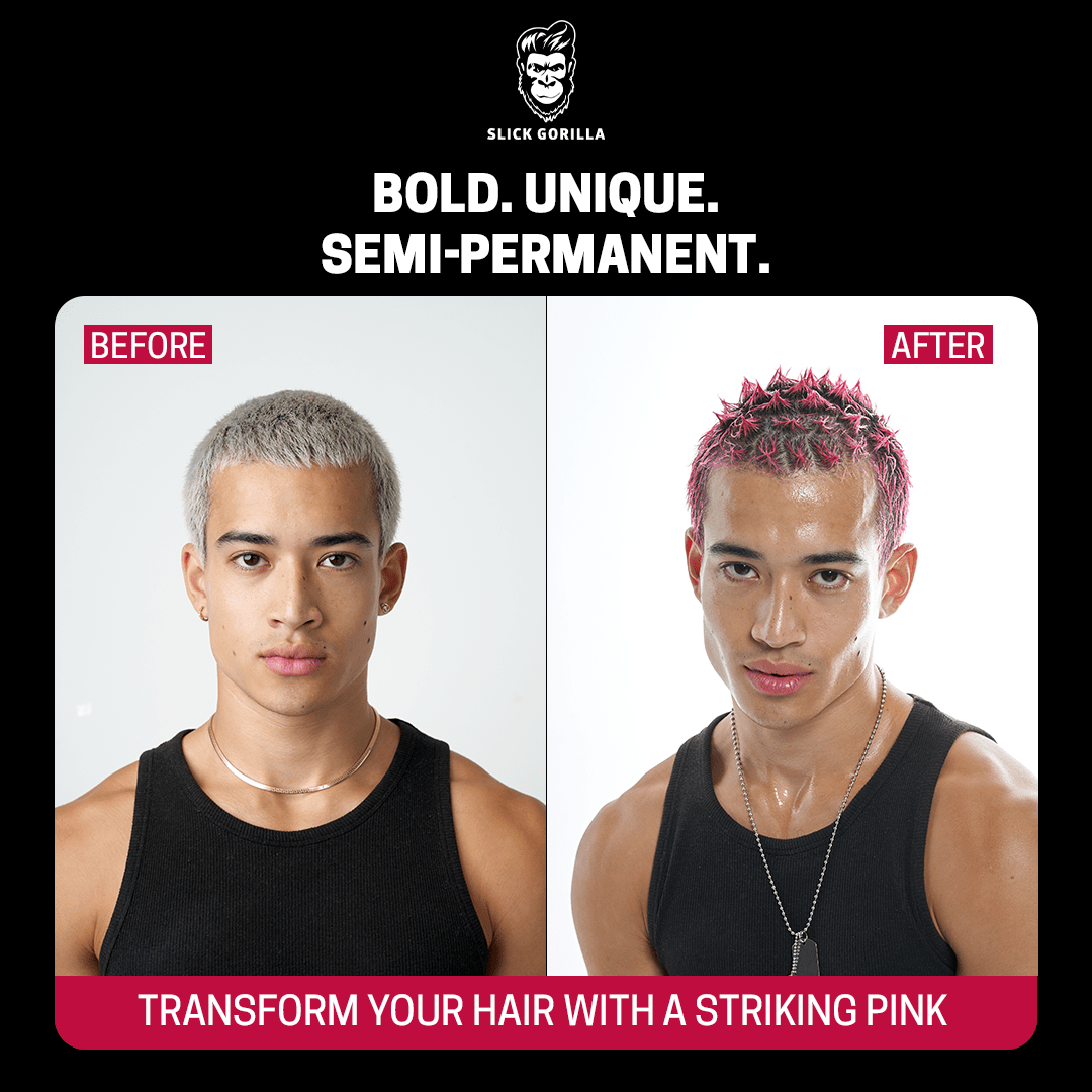 Slick Gorilla Hair Colour Pink