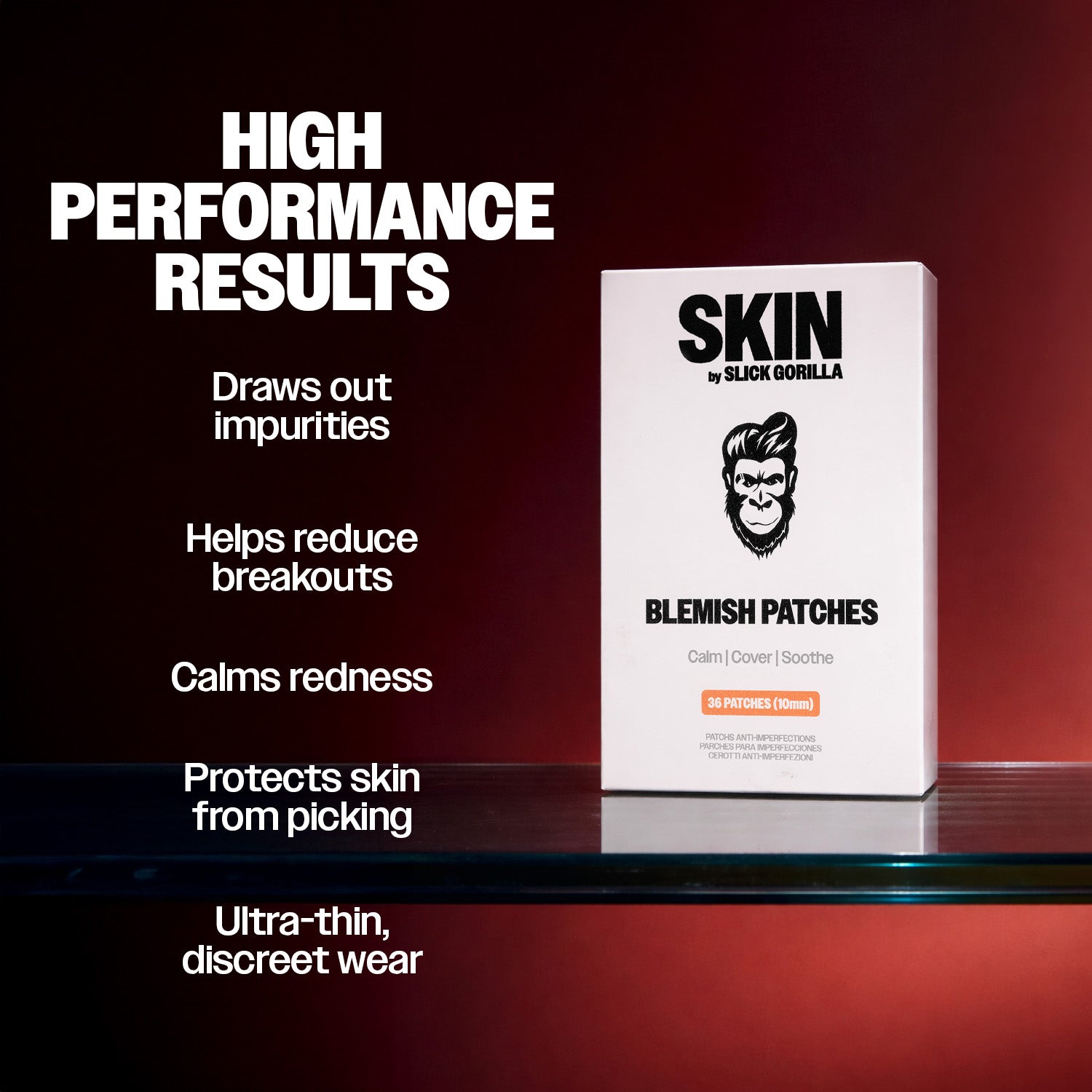 Slick Gorilla US Blemish Patches (36 Pack)