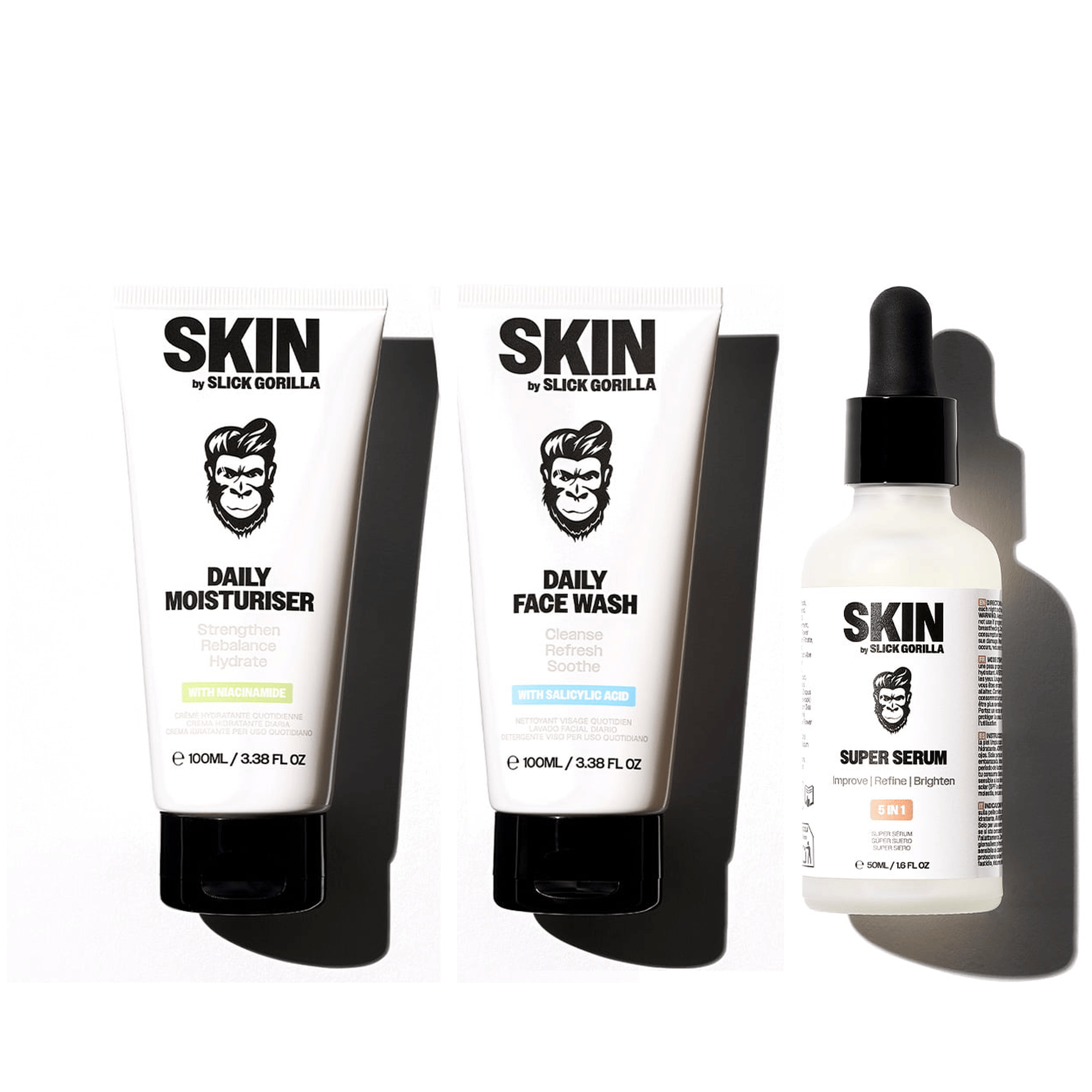 Slick Gorilla US The 3-Step Skin Routine