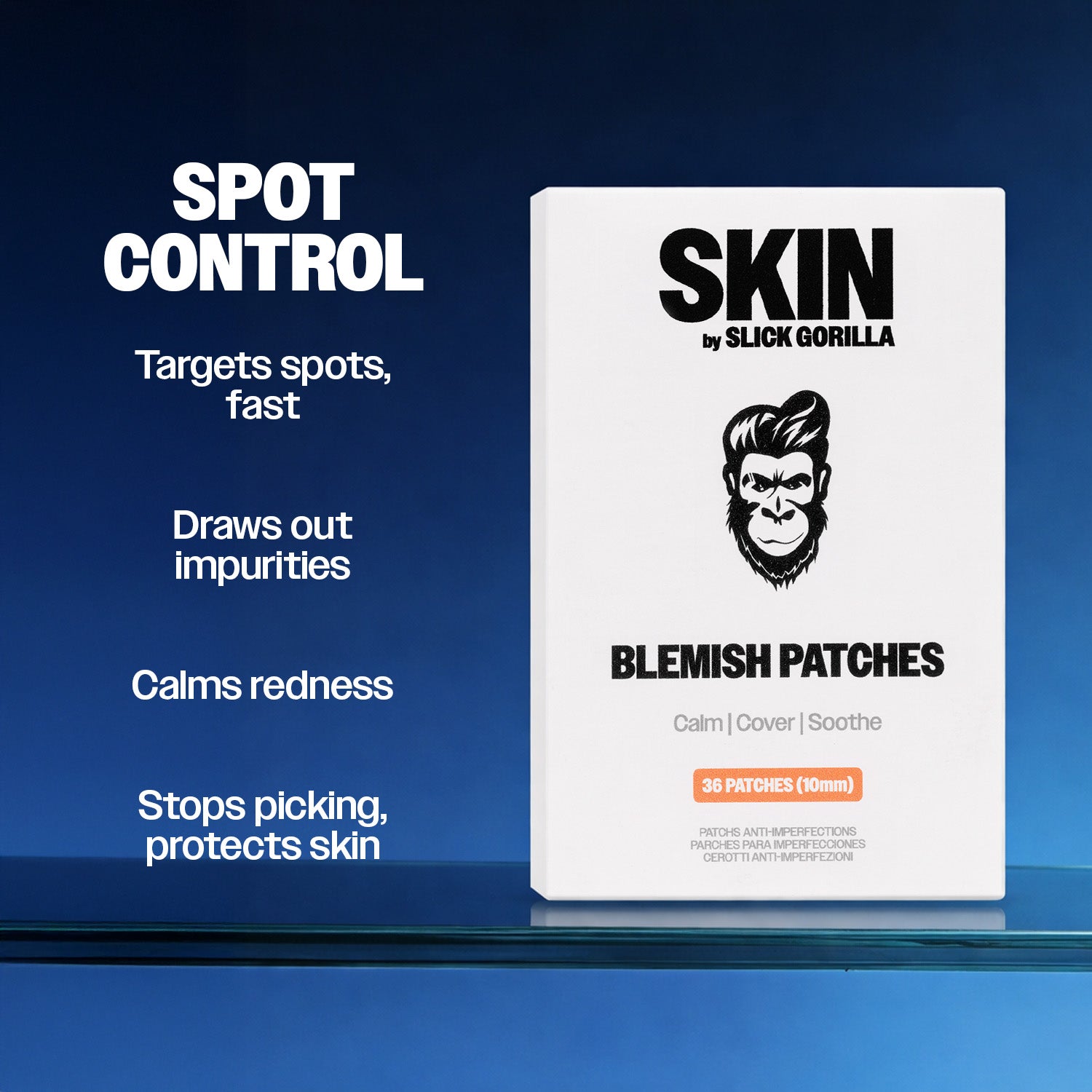 Slick Gorilla US Blemish Patches (36 Pack)