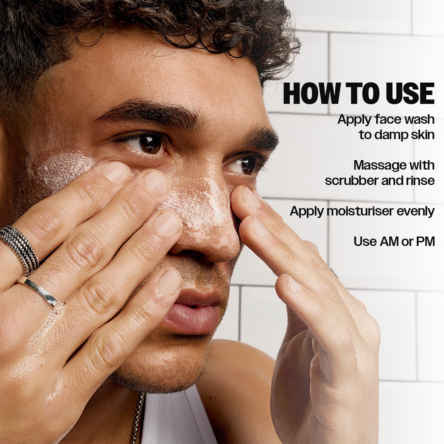 Daily Face Wash & Moisturiser Set | Men's Skincare Duo | Slick Gorilla