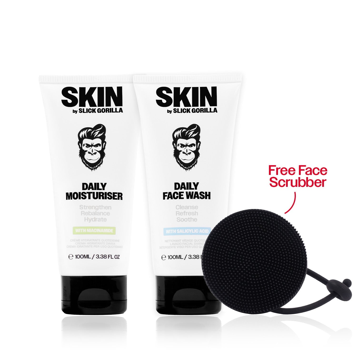 Slick Gorilla US Daily Wash & Moisturiser Set