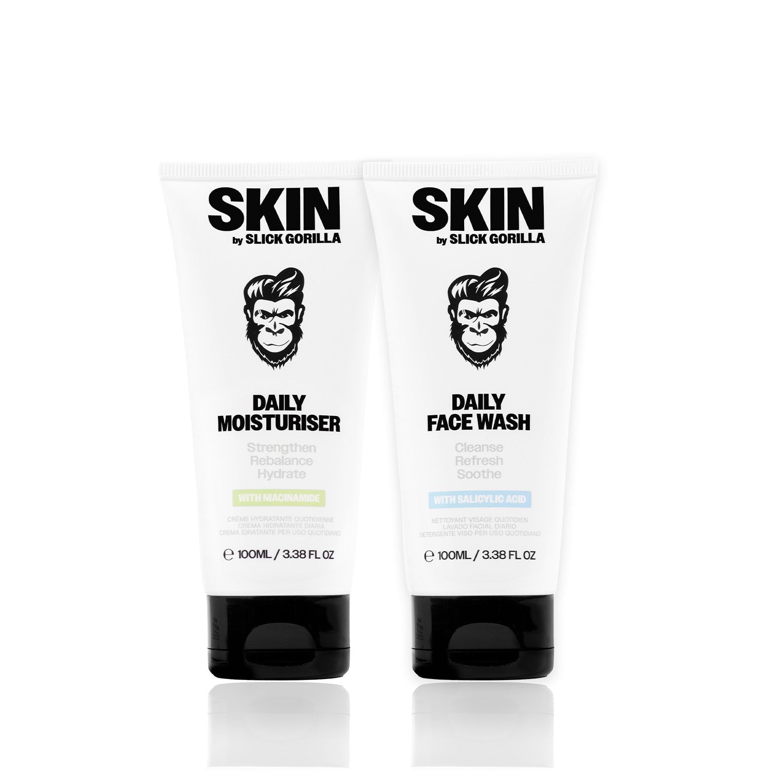 Slick Gorilla US Daily Wash & Moisturiser Set