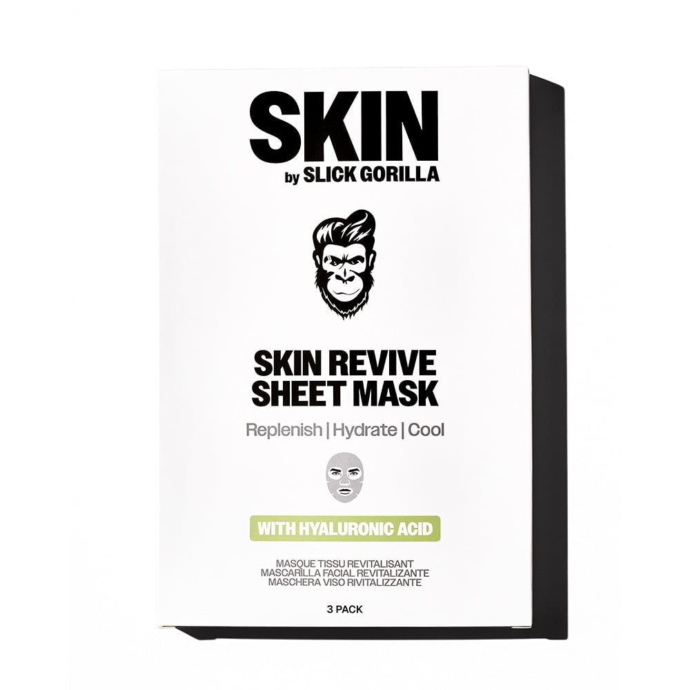 Slick Gorilla US Skin-Revive Sheet Masks (3 Pack)
